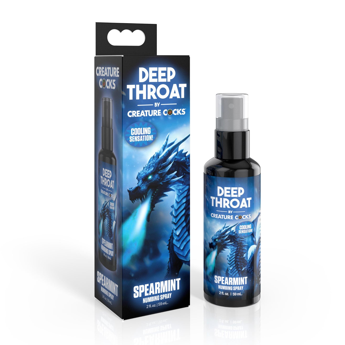 Deep Throat Spearmint Numbing Spray