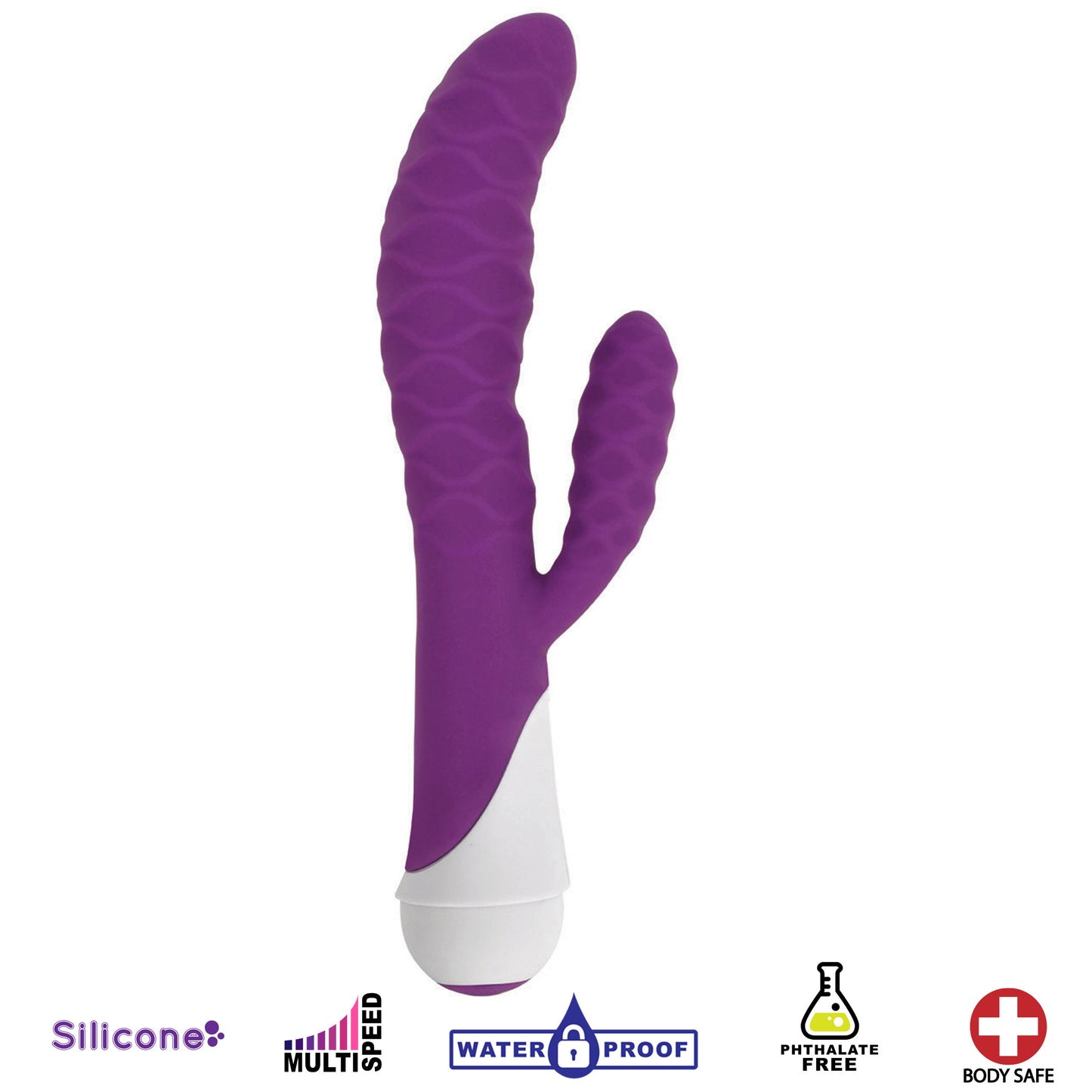 Ivy 20x Wavy Silicone Rabbit Vibe