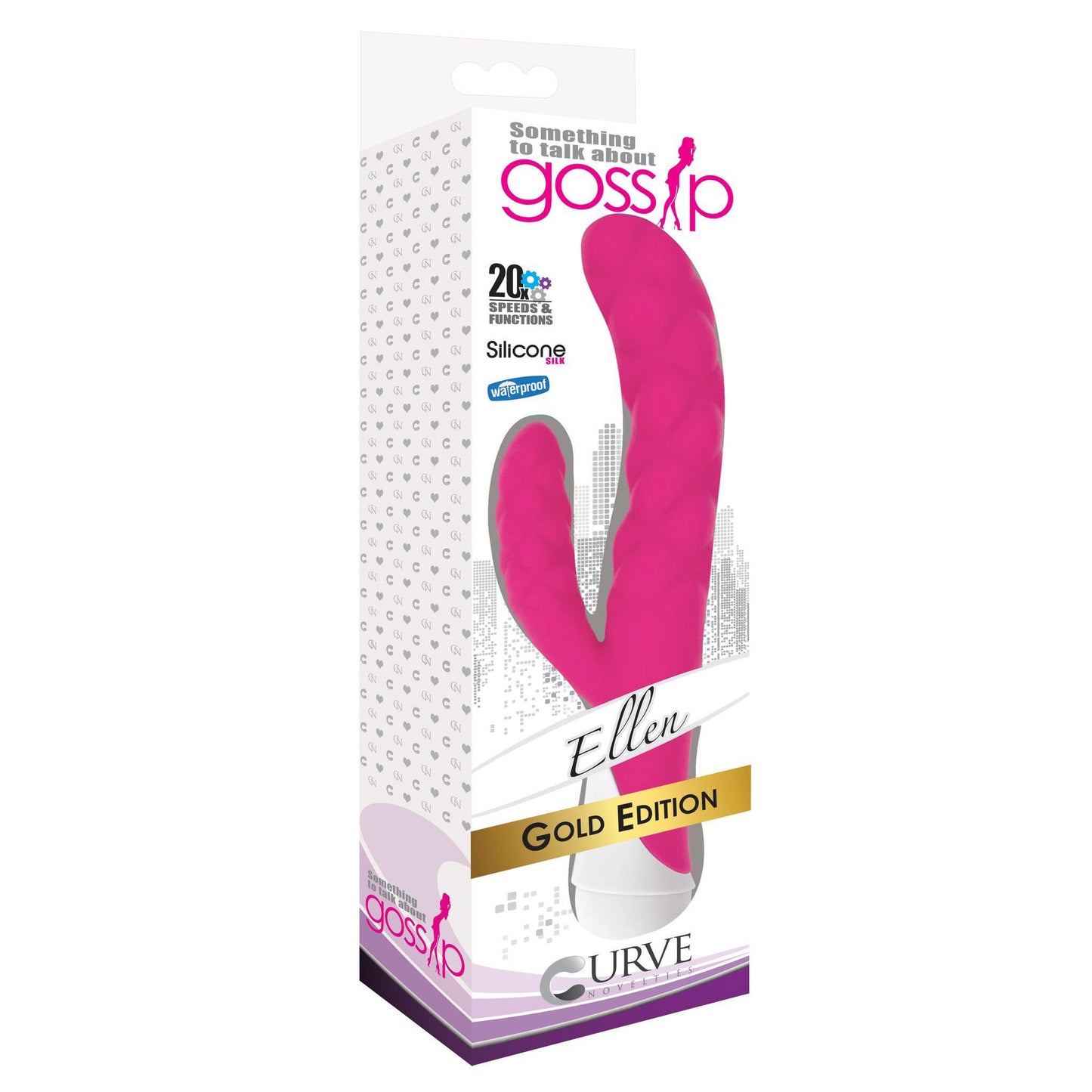 Ellen 20x Silicone Vibrator &ndash