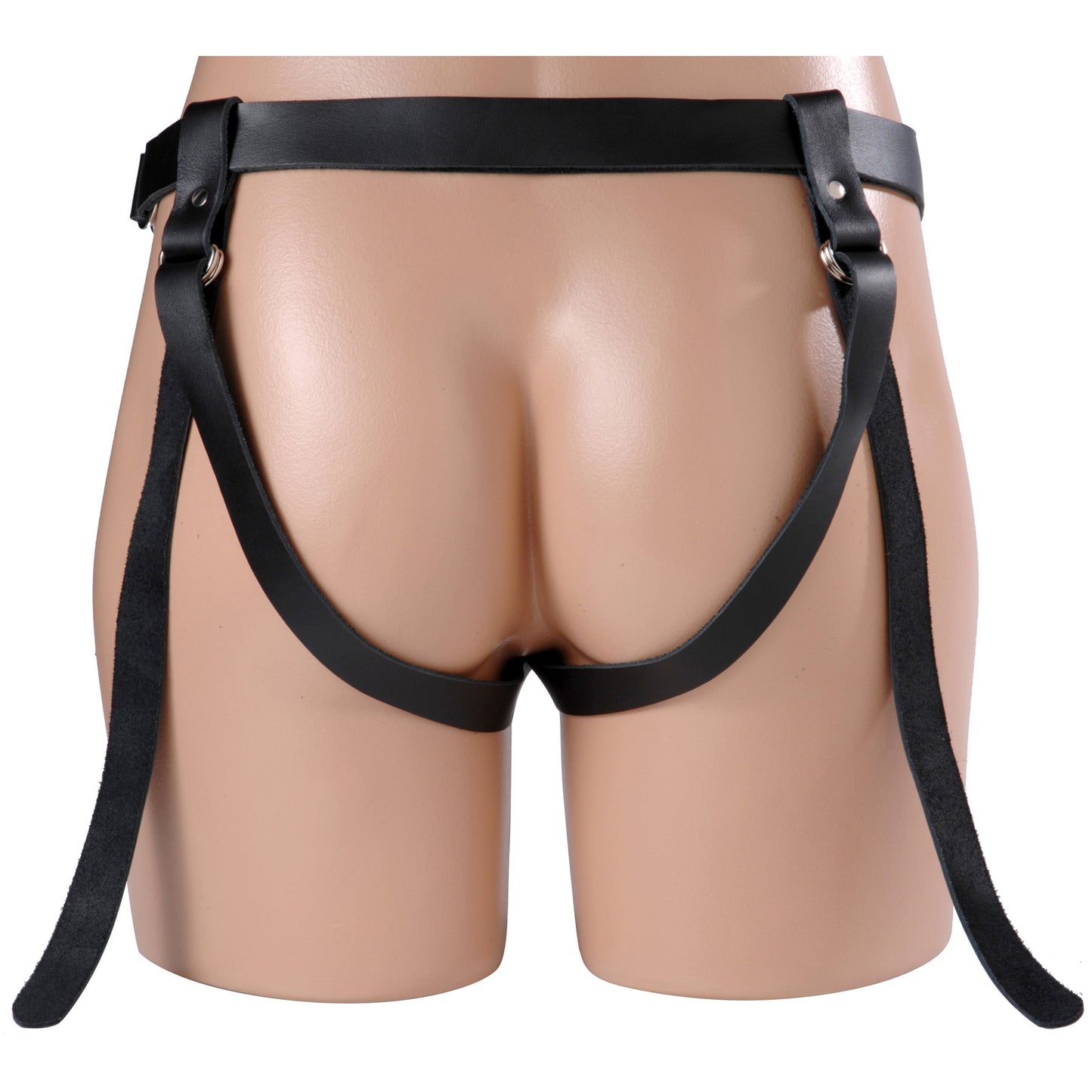 Strict Leather Two-strap Dildo Harness