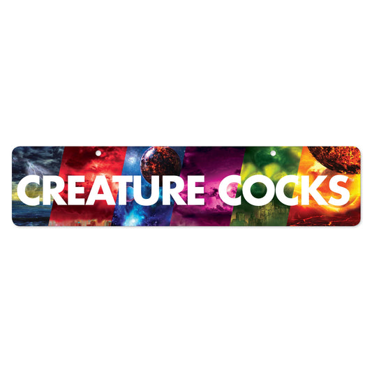 Creature Cocks Display Sign