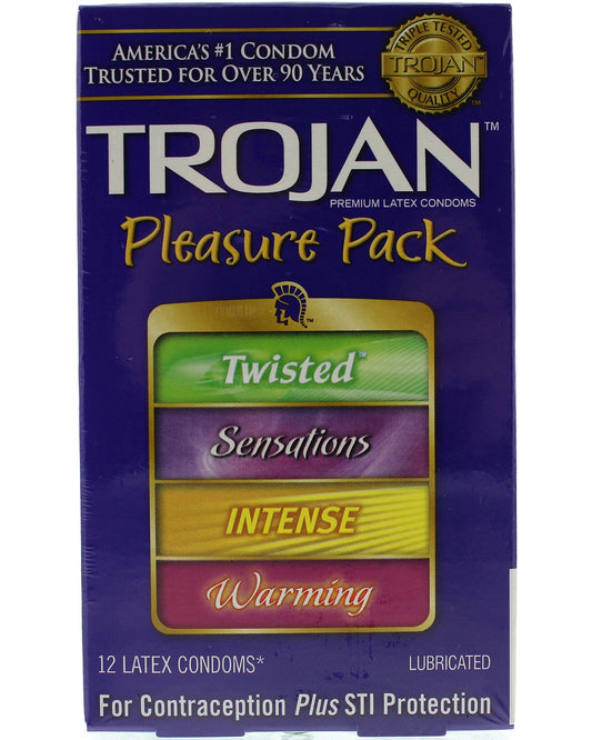 Trojan Pleasure Pack - 12 Pack - Not Very Vanilla