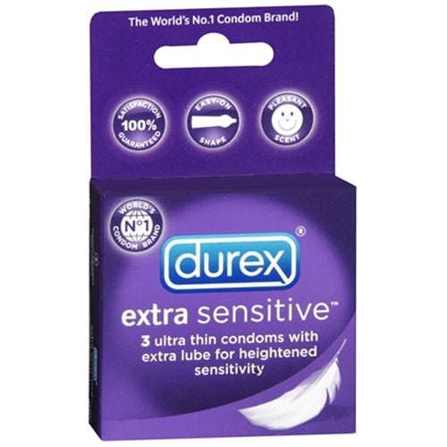 Durex Extra Sensitive - 3 Pack - Not Very Vanilla