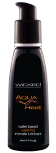 Aqua Heat Water Based Warming Lubricant - 2 Fl. Oz. - Not Very Vanilla