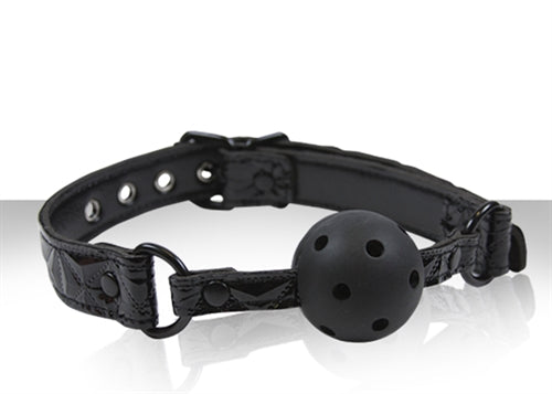 Sinful Ball Gag - Black - Not Very Vanilla