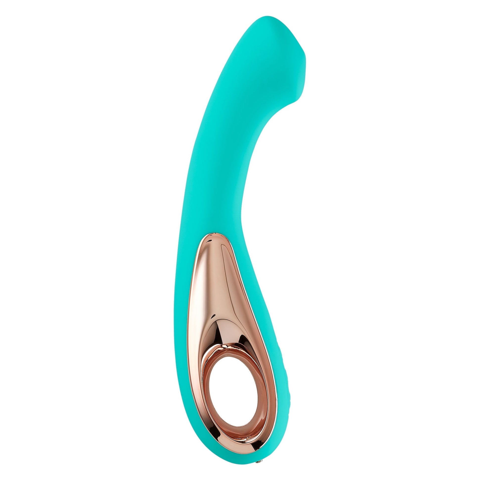 Pro Sensual Roller Touch Tri-Function G-Spot Curved Form - Teal - Not Very Vanilla