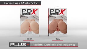 PDX Plus Perfect Ass Masturbator Light