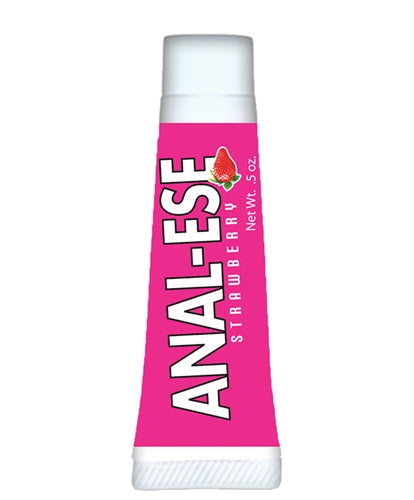 Anal-Ese Strawberry - .5 Oz. - Soft Packaging - Not Very Vanilla