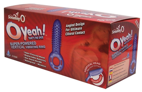 O Yeah! - 6 Count Box - Assorted Colors - Not Very Vanilla