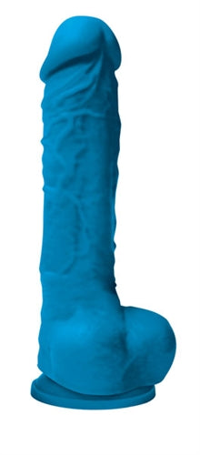 Colours Pleasures - 5 Inch Dildo - Blue - Not Very Vanilla