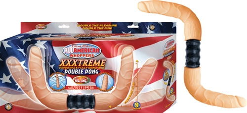 Latin American Whoppers Extreme Vibrating and Fully Bendable Dong - Flesh - Not Very Vanilla