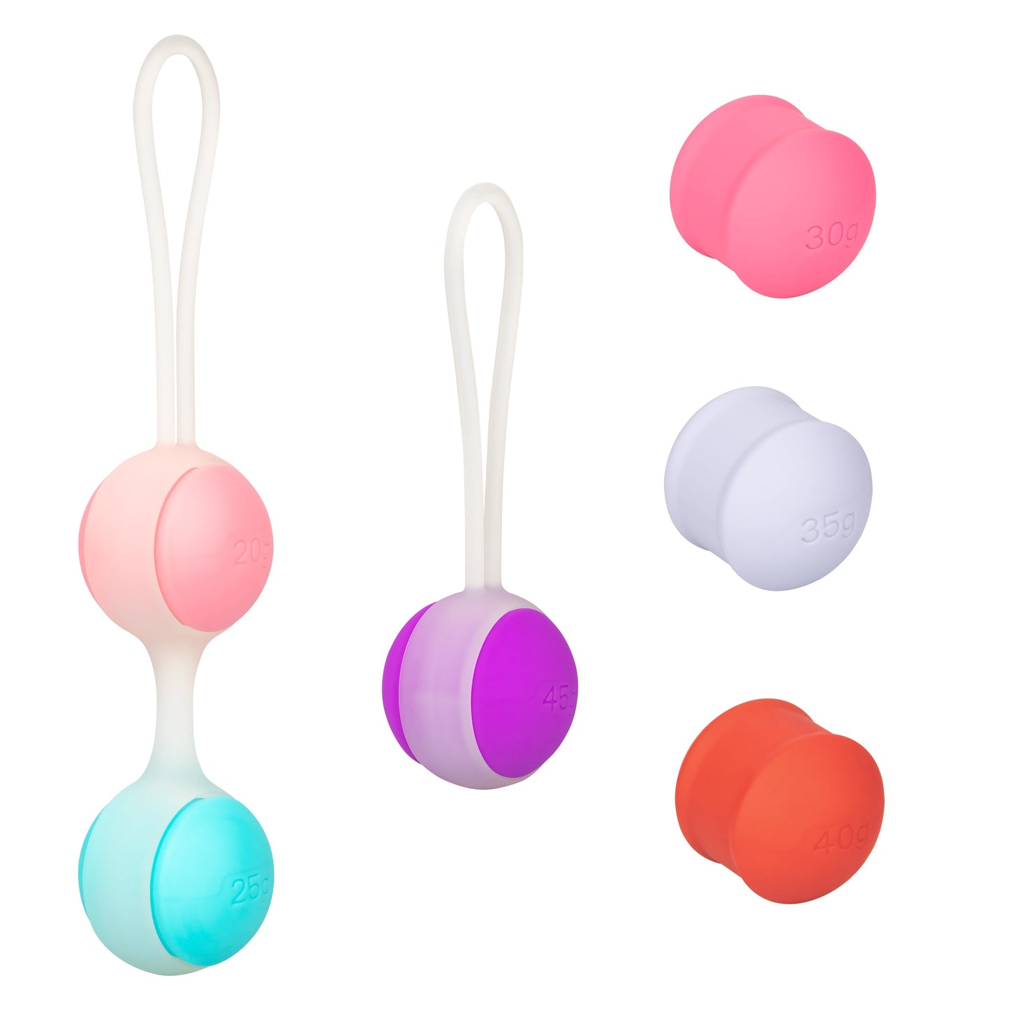 She-Ology Interchangeable Weighted Kegel Set - Not Very Vanilla