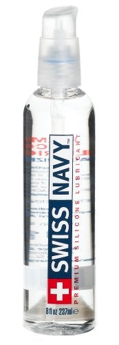 Swiss Navy Silicone Lube - 8 Fl. Oz. - Not Very Vanilla