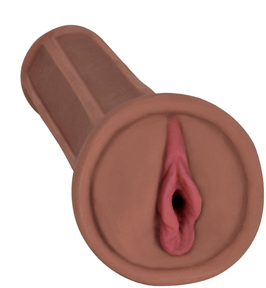 Mistress Sia Chocolate Pubic Stroker - Not Very Vanilla