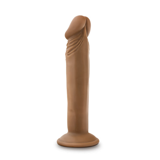 Dr. Skin - Dr. Small - 6 Inch Dildo - Mocha - Not Very Vanilla