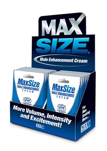 Max Size Gel - 24 Packets Display - Not Very Vanilla