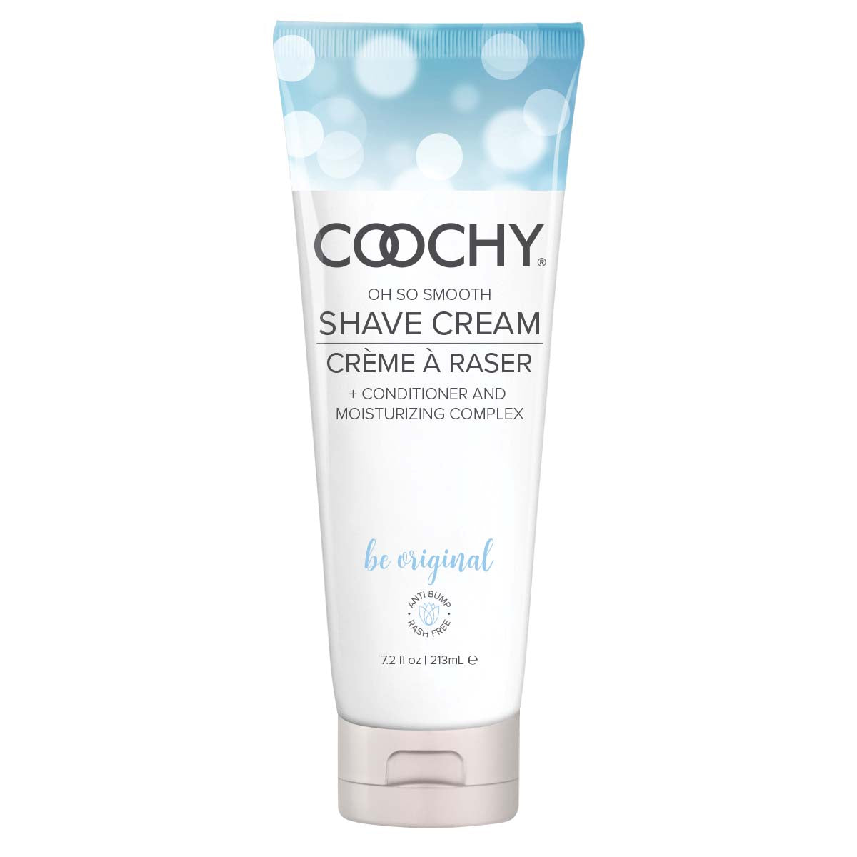 Coochy Shave Cream - Be Original - 7.2 Oz - Not Very Vanilla