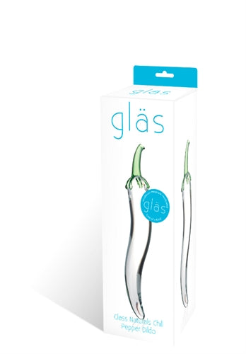 Glass Naturals Chili Pepper Dildo - Not Very Vanilla