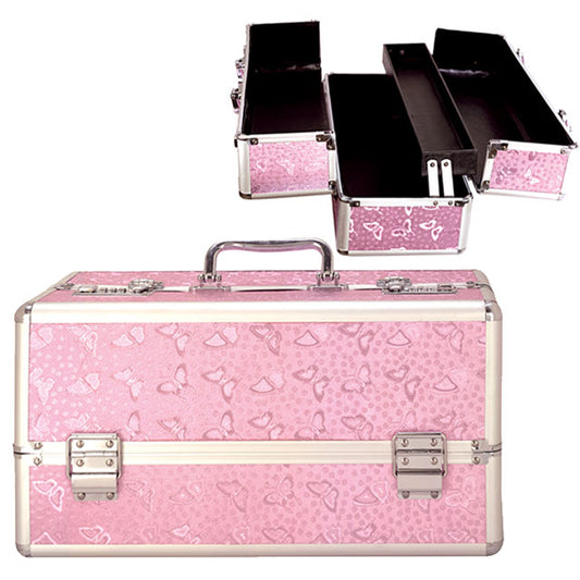 Lockable Vibe Case Large Pink - Not Very Vanilla