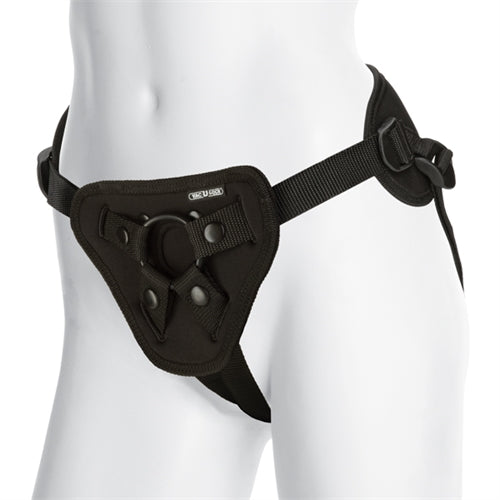 Vac-U-Lock Platinum Edition Corset Harness - Black - Not Very Vanilla