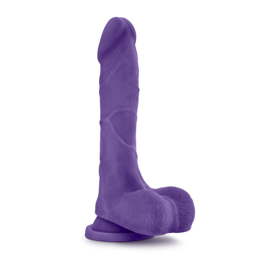 Au Natural - Bold - Thrill - 8.5 Inch Dildo - Purple - Not Very Vanilla