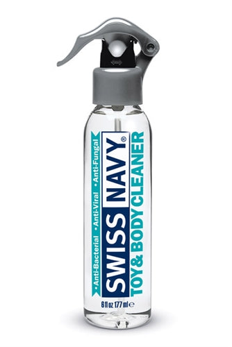 Swiss Navy Toy and Body Cleaner 6 Fl Oz - Not Very Vanilla