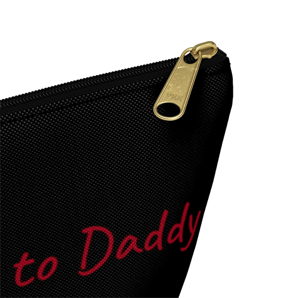 T-bottom Toy Pouch - Black (These belong to Daddy) - Not Very Vanilla