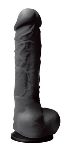 Colours Pleasures - 5 Inch Dildo - Black - Not Very Vanilla