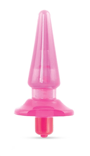 Sassy Vibra Plug - Pink - Not Very Vanilla