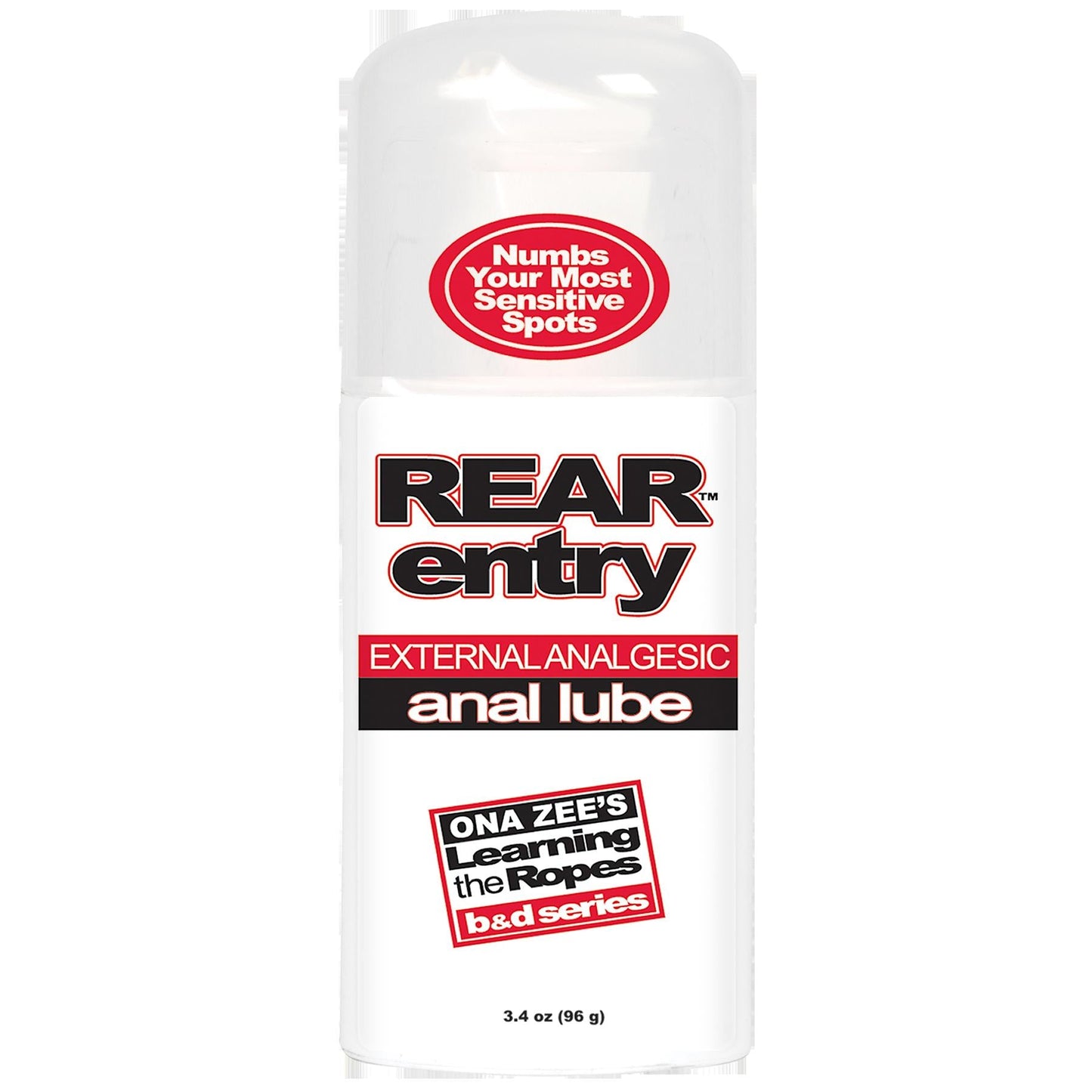 Ona Zee Rear Entry Anal Lube 3.4 Oz - Not Very Vanilla