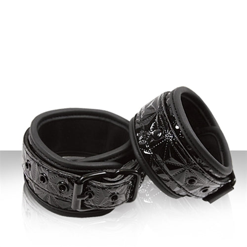 Sinful Ankle Cuffs - Black - Not Very Vanilla