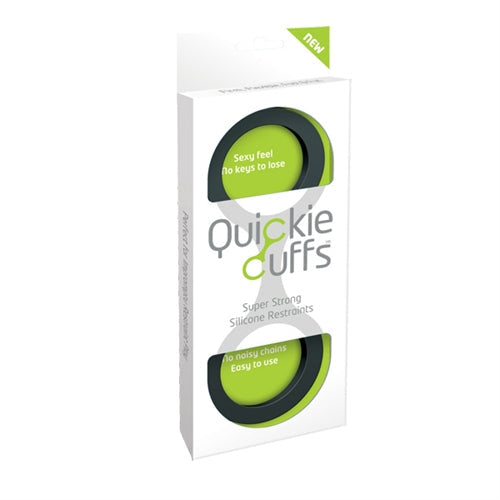 Quickie Cuffs - Black - Large - Not Very Vanilla