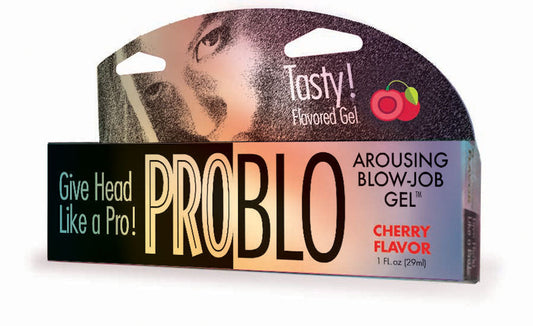 Problo Arousing Blow Job Gel - Cherry 1.5 Fl Oz 44ml - Not Very Vanilla