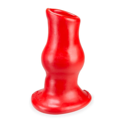 Pighole Deep-1 Fuckable Buttplug - Red - Not Very Vanilla