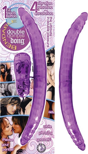 Bendable Double Dong Lavender - Not Very Vanilla