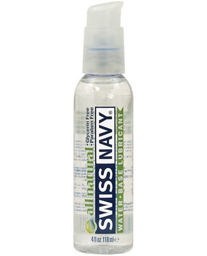 Swiss Navy Premium All Natural Lubricant - 4 Oz. - Not Very Vanilla