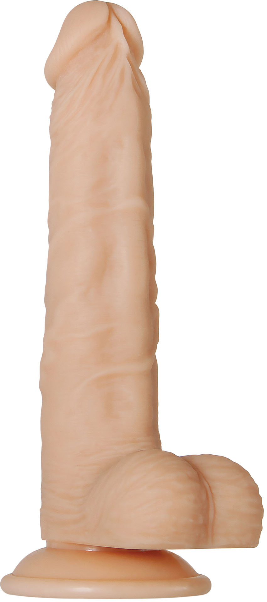 Adam's Rechargeable Vibrating Dildo - Flesh - Not Very Vanilla