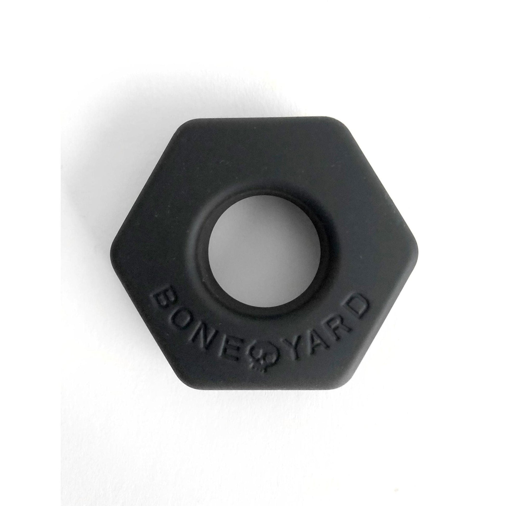 Bust a Nut Cock Ring - Black - Not Very Vanilla