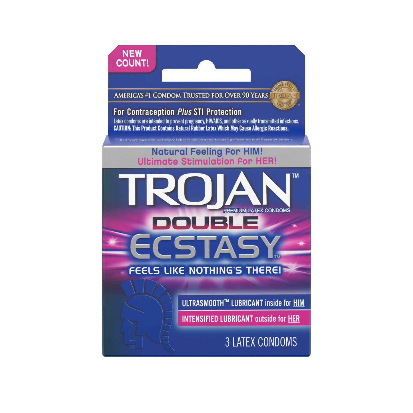 Trojan Double Ecstasy - 3 Pack - Not Very Vanilla