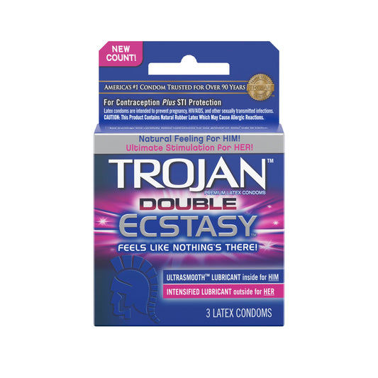 Trojan Double Ecstasy - 3 Pack - Not Very Vanilla