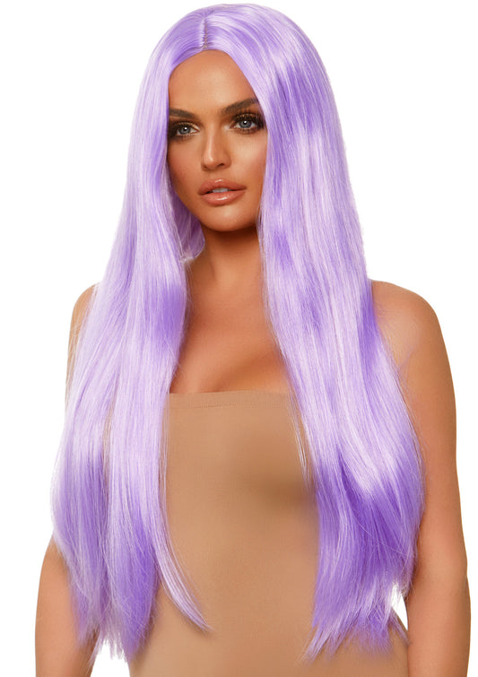 Long Straight Wig 33 Inch - Lavender - Not Very Vanilla