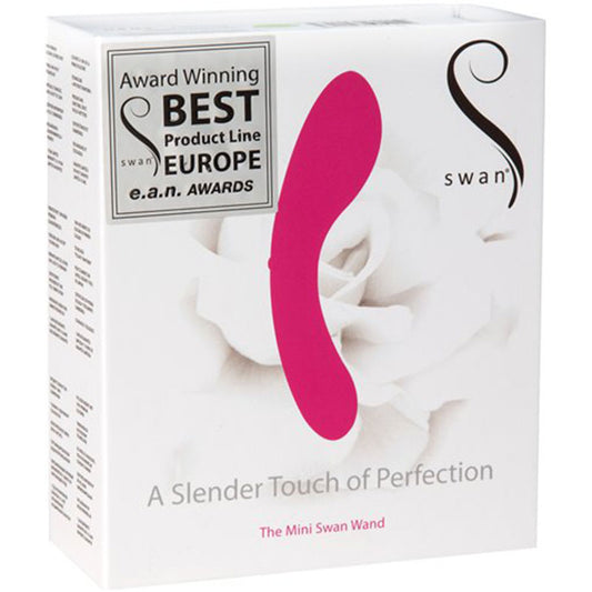 Swan Mini Massager Wand Rechargeable - Not Very Vanilla