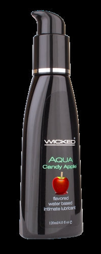 Aqua Candy Apple Flavored Water Based Intimate Lubricant - 2 Fl. Oz. - Not Very Vanilla