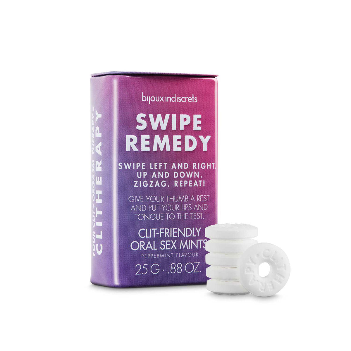 Bijoux Indiscrets Clitherapy Swipe Remedy Oral Sex Mints - Not Very Vanilla