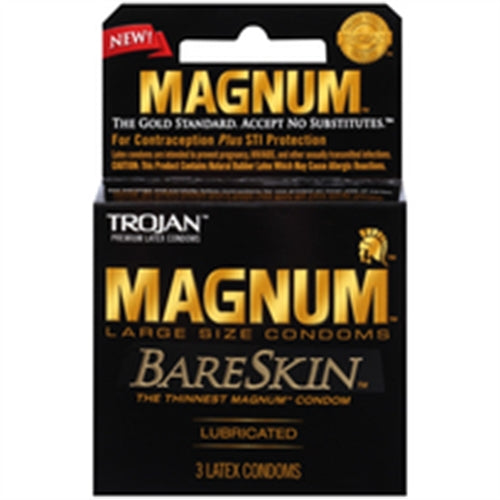 Trojan Magnum Bareskin - 3 Pack - Not Very Vanilla