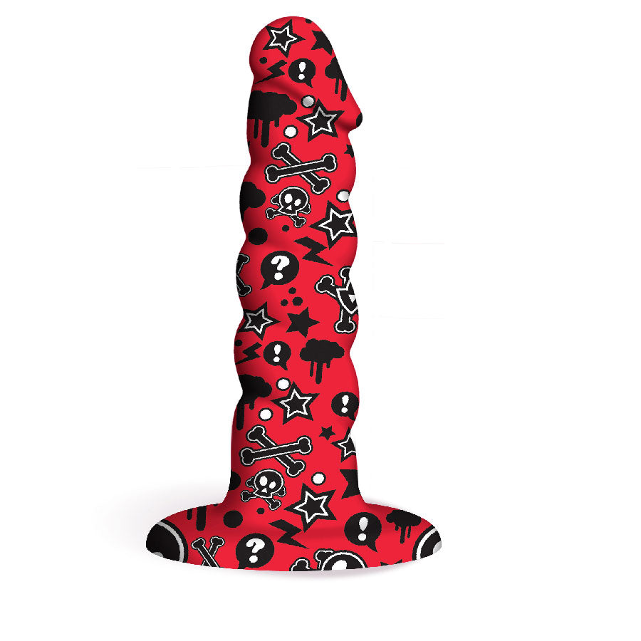 Collage - Goth Girl - Twisted - Silicone Dildo - Not Very Vanilla