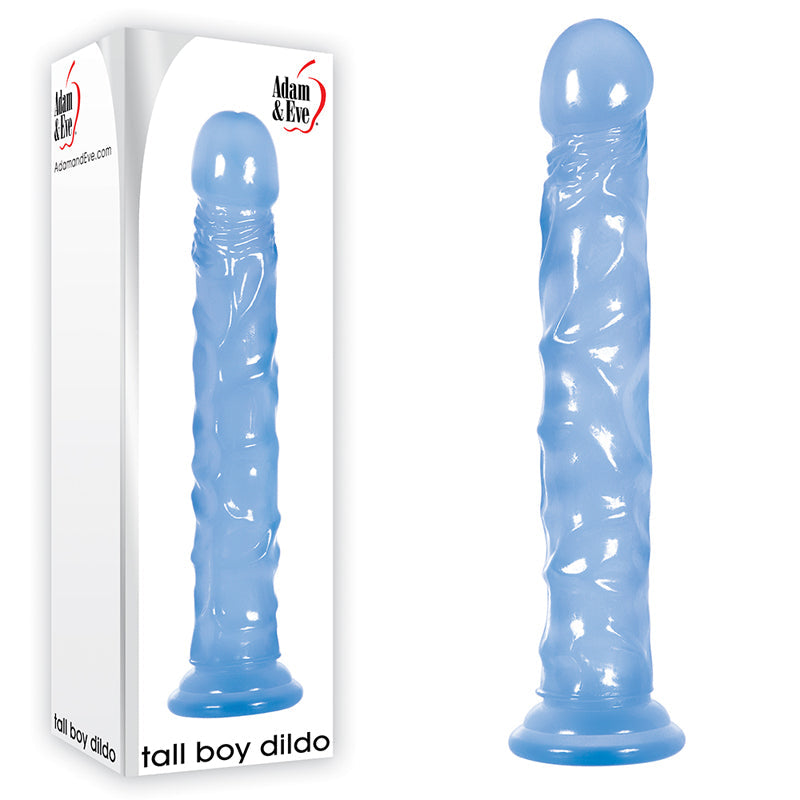 A&E Tall Boy Dildo Blue - Not Very Vanilla