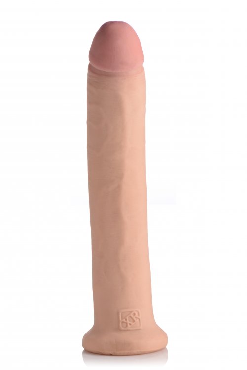 Usa Cocks 13 Inch Dildo W/o Balls - Light Skin Tone - Not Very Vanilla