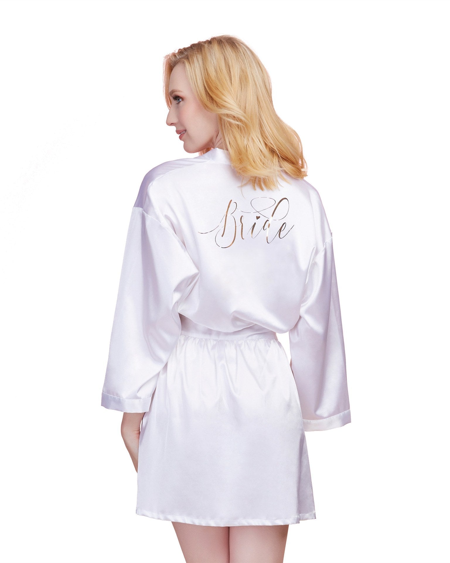 Bride Robe - X-Large - White - Not Very Vanilla