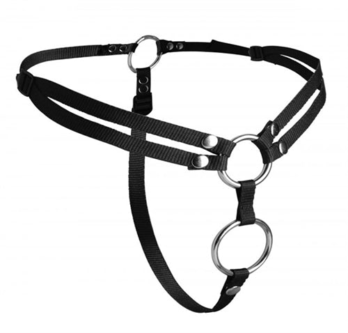 Unity Double Penetration Strap on Harness - Not Very Vanilla